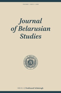 Abbildung von: Journal of Belarusian Studies - Brill | Schöningh