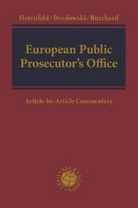 Enlarge image Cover: European Public Prosecutor's Office - Beck/Hart Publishing