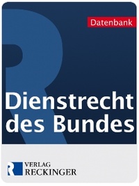 Abbildung von: Dienstrecht des Bundes - Digital - Verlag Reckinger