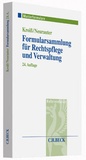Cover: Formularsammlung f&uuml;r Rechtspflege und Verwaltung - C.H.BECK