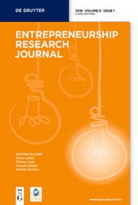 Abbildung von: Entrepreneurship Research Journal - De Gruyter