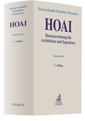 Cover: Honorarordnung f&uuml;r Architekten und Ingenieure: HOAI - C.H.BECK