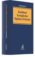 Abbildung von: Handbuch Europäisches Digitales Zivilrecht - C.H.BECK