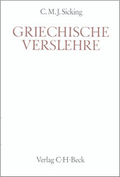 Cover: Griechische Verslehre - C.H.BECK