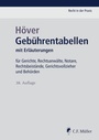 Cover: Gebührentabellen - C.F. Müller