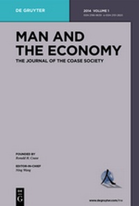 Abbildung von: Man and the Economy - De Gruyter