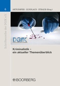 Cover: Kriminalistik - ein aktueller Themen&uuml;berblick - Boorberg