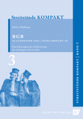 Cover: BGB Allgemeiner Teil / SchuldRecht AT - Richter, Hans-Peter