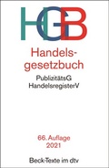 Abbildung von: Handelsgesetzbuch: HGB - dtv