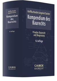Abbildung von: Kompendium des Baurechts - C.H.BECK