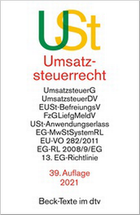 Abbildung von: Umsatzsteuerrecht - dtv