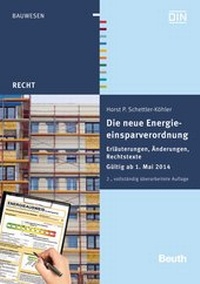 Bild: Die neue Energieeinsparverordnung - DIN Media