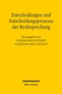 Cover: Entscheidungen und Entscheidungsprozesse der Rechtsprechung - Mohr Siebeck