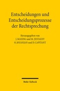 Cover: Entscheidungen und Entscheidungsprozesse der Rechtsprechung - Mohr Siebeck