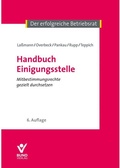 Cover: Handbuch Einigungsstelle - Bund-Verlag