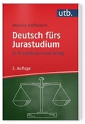 Cover: Deutsch f&uuml;rs Jurastudium - UTB