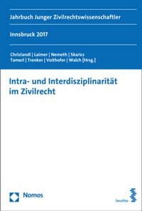 Abbildung von: Intra- und Interdisziplinarität im Zivilrecht - Nomos