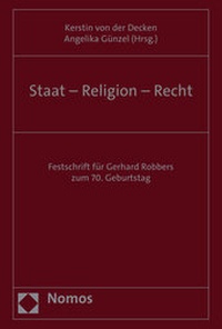Abbildung von: Staat - Religion - Recht - Nomos