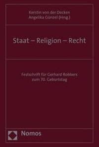 Abbildung von: Staat - Religion - Recht  - Nomos