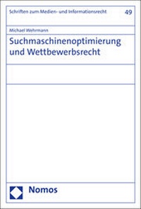 Abbildung von: Suchmaschinenoptimierung und Wettbewerbsrecht - Nomos