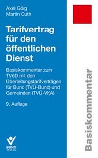 Abbildung von: Tarifvertrag für den öffentlichen Dienst - Bund-Verlag