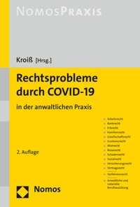 Abbildung von: Rechtsprobleme durch COVID-19 - Nomos