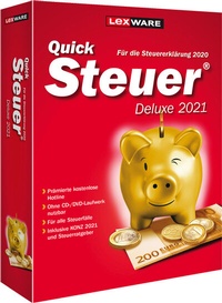 Abbildung von: QuickSteuer Deluxe 2021 - Haufe-Lexware