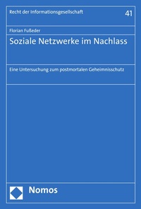 Abbildung von: Soziale Netzwerke im Nachlass - Nomos
