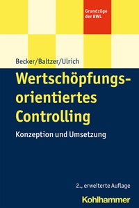 Abbildung von: Wertschöpfungsorientiertes Controlling - Kohlhammer