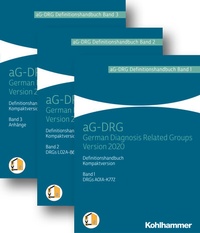 Enlarge image Cover: aG-DRG Definitionshandbuch Version 2020 - Kohlhammer