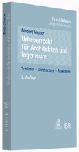 Cover: Urheberrecht f&uuml;r Architekten und Ingenieure