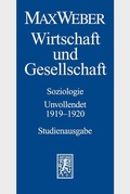 Cover: Wirtschaft und Gesellschaft - Mohr Siebeck