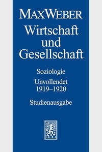Enlarge image Cover: Wirtschaft und Gesellschaft - Mohr Siebeck