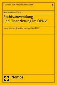 Abbildung von: Rechtsanwendung und Finanzierung im ÖPNV - Nomos