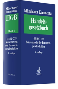 Bild vergrößern Bild: Münchener Kommentar zum Handelsgesetzbuch: HGB - Band 2 - C.H.BECK