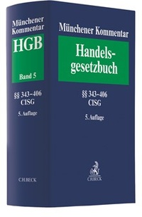 Abbildung von: Münchener Kommentar zum Handelsgesetzbuch: HGB - Band 5 - C.H.BECK