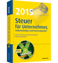 Abbildung von: Steuer 2015 für Unternehmer, Selbstständige und Existenzgründer - Haufe-Lexware