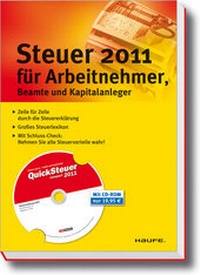 Abbildung von: Steuer 2010 für Arbeitnehmer, Beamte und Kapitalanleger plus CD - Haufe-Lexware
