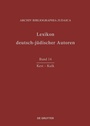Cover: Lexikon deutsch-jüdischer Autoren / Kest-Kulk - De Gruyter