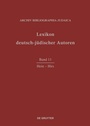 Cover: Lexikon deutsch-jüdischer Autoren / Hein-Hirs - De Gruyter