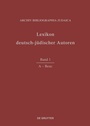 Cover: Lexikon deutsch-jüdischer Autoren / A - Benc - De Gruyter