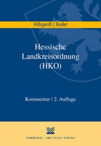Abbildung von: Hessische Landkreisordnung (HKO) - Kommunal- und Schul-Verlag