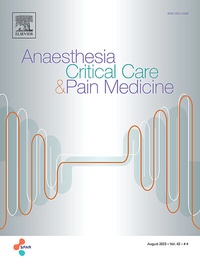 Abbildung von: Anaesthesia Critical Care & Pain Medicine - Elsevier