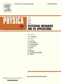 Enlarge image Cover: Physica A: Statistical Mechanics and its Applications - Elsevier