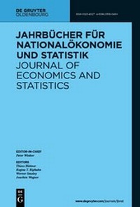 Abbildung von: Jahrbücher für Nationalökonomie und Statistik - Journals of Economics and Statistics - De Gruyter