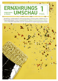 Abbildung von: Ernährungs-Umschau - Umschau Zeitschriftenverlag