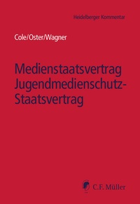 Abbildung von: Medienstaatsvertrag, Jugendmedienschutz-Staatsvertrag (HK-MStV) - C.F. Müller