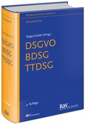 Cover: DSGVO - BDSG - TTDSG - Fachmedien Recht und Wirtschaft