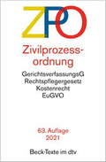 Abbildung von: Zivilprozessordnung: ZPO - dtv