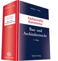 Abbildung von: Bau- und Architektenrecht - Werner